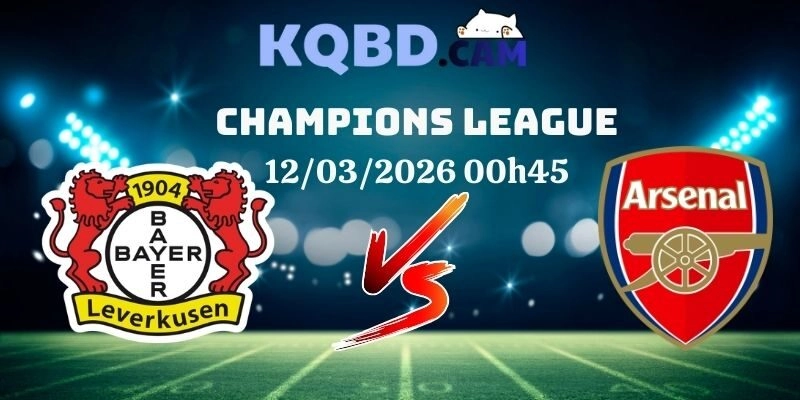 Kết quả Bayer Leverkusen vs Arsenal